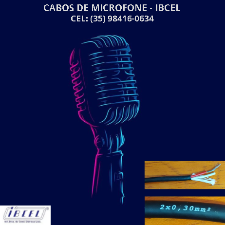 CABO DE MICROFONE